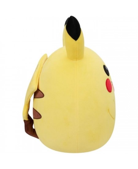 Peluche - BANDAI - Pokémon - Squishmallows 50 cm - Pikachu - Grande peluche ultra-douce - Licence officielle Pokémon