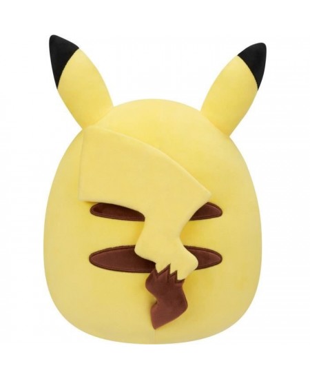 Peluche - BANDAI - Pokémon - Squishmallows 50 cm - Pikachu - Grande peluche ultra-douce - Licence officielle Pokémon