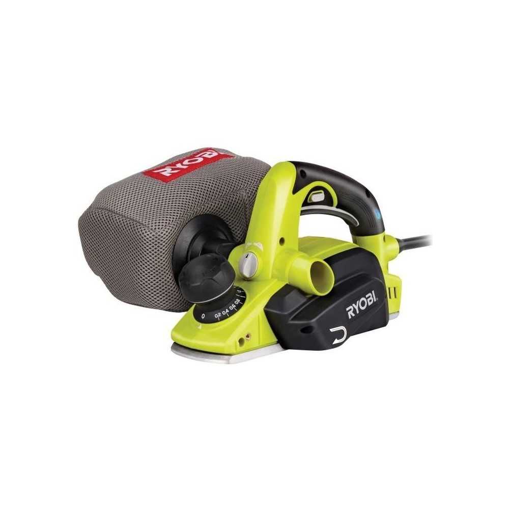 RYOBI - Rabot 600 W - largeur 82 mm - profondeur 1,5 mm - feuillure de