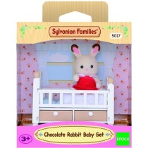 Lit de bébé avec figurine bébé Lapin Chocolat - SYLVANIAN FAMILIES