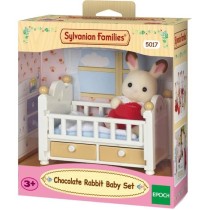 Lit de bébé avec figurine bébé Lapin Chocolat - SYLVANIAN FAMILIES