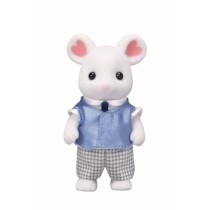 Figurine Famille Souris Marshmallow Sylvanian - SYLVANIAN FAMILIES - 5