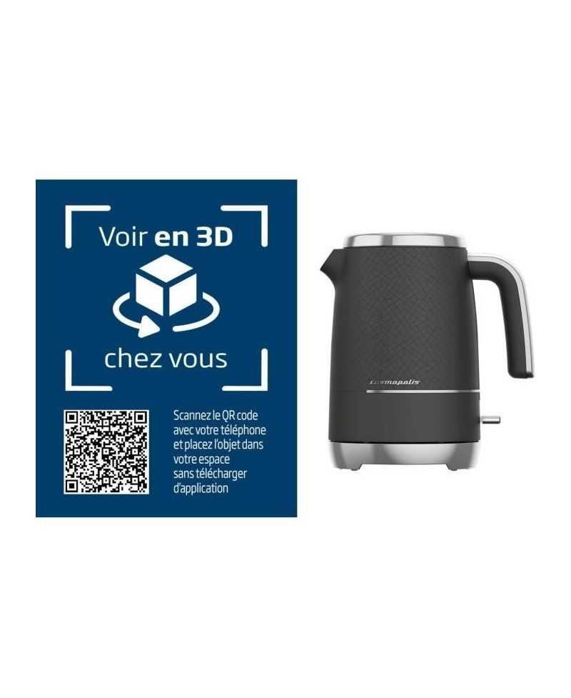 Bouilloire électrique - BEKO - WKM8306B - 1,7 L - 3000 W - Noir