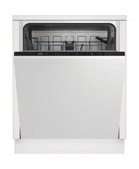 Lave-vaisselle tout intégrable BEKO BLVI73F - 13 couverts - L60cm - 46dB - Gris