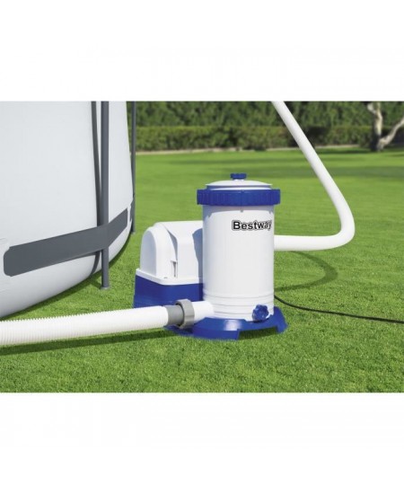 BESTWAY - Pompe a filtration - Filtre a cartouche 9 463 L/h - Cartouche Type IV - 350W