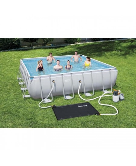 BESTWAY - Tapis solaire chauffant pour piscine Bestway - Noir