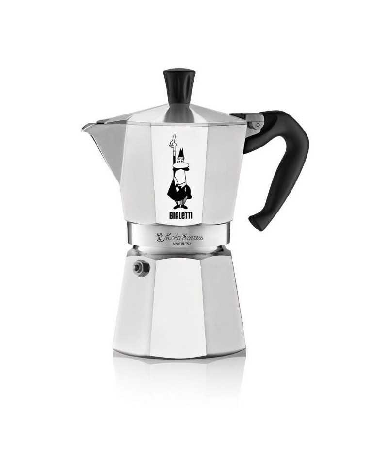 Cafetiere italienne - BIALETTI - MOKA EXPRESS - 6 tasses - 0,30 L - Argent