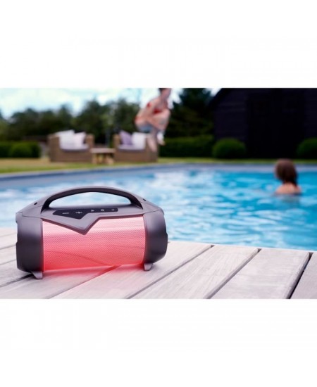 BIGBEN PARTYBTIPLITE Enceinte Bluetooth - USB SD AUX-IN - 30cm - 50W - IPX54 - Outdoor