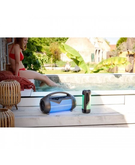 BIGBEN PARTYBTIPLITE Enceinte Bluetooth - USB SD AUX-IN - 30cm - 50W - IPX54 - Outdoor