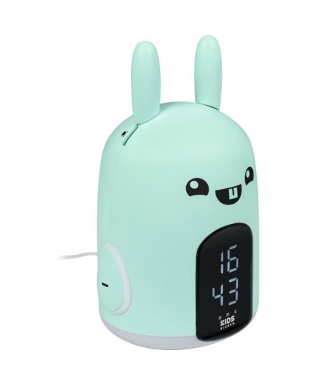 Réveil et Veilleuse Lapin - BIGBEN INTERACTIVE - Baxter - 3 sons originaux - Luminosité réglable