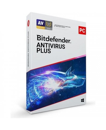 Bitdefender Antivirus Plus 2021 - 1 PC - 1 an