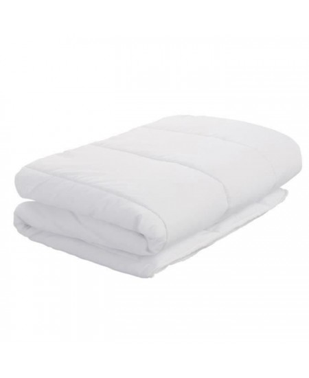 BLANREVE Couette légere en microfibre - 200 x 200 cm - Blanc