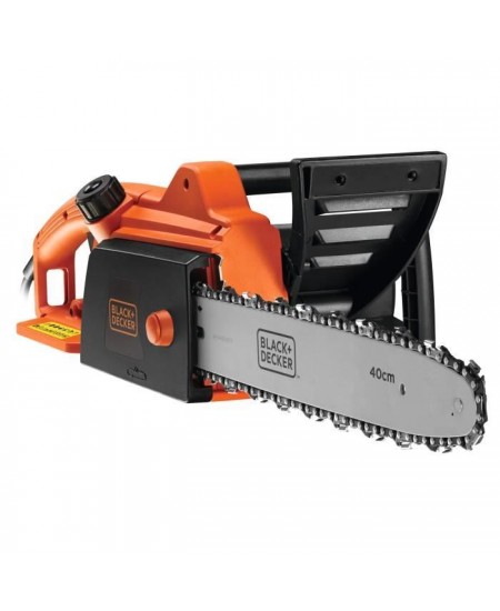 Tronçonneuse électrique BLACK+DECKER CS1840-QS - 40 cm 1800 W - Tendeur De Chaîne Avec Clé