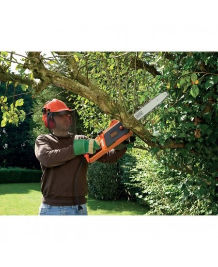 Tronçonneuse électrique BLACK+DECKER CS1840-QS - 40 cm 1800 W - Tendeur De Chaîne Avec Clé