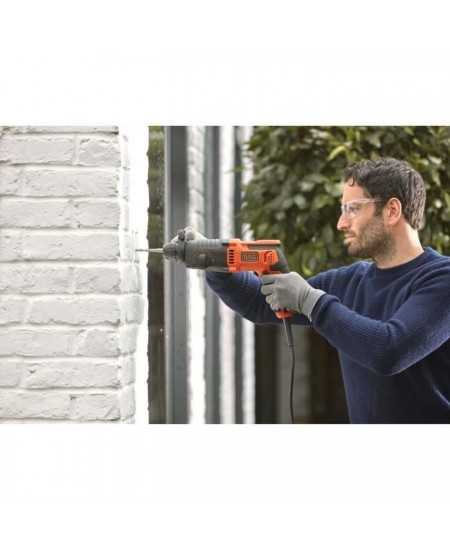 Perforateur Filaire BLACK+DECKER BEHS01-QS - Perçage, perçage simple et burinage 1,6J