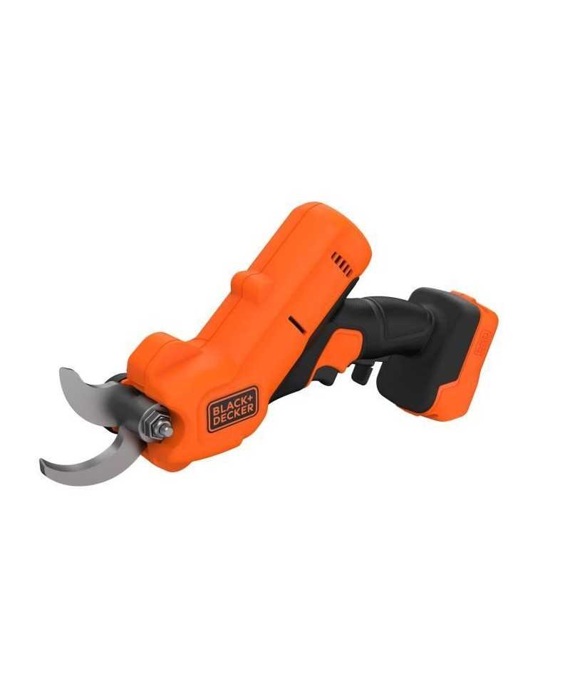 Sécateur BLACK+DECKER BCPP18B-XJ - Coupe 25mm - Sans Batterie