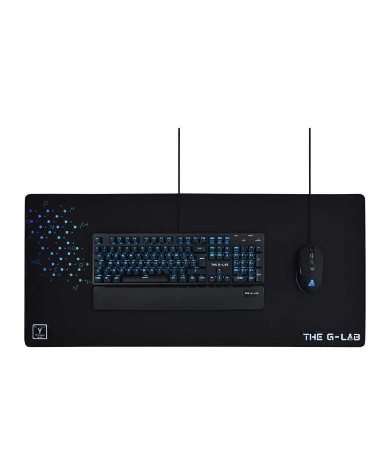 Tapis de Souris - XXL - The G-Lab - PAD YTTRIUM - 900x400x4mm - Noir