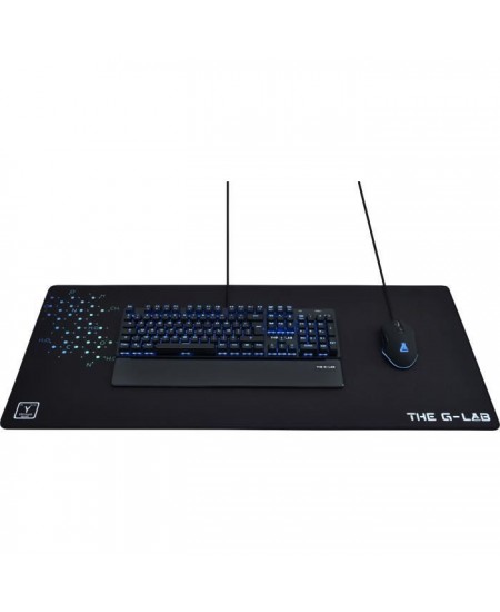 Tapis de Souris - XXL - The G-Lab - PAD YTTRIUM - 900x400x4mm - Noir