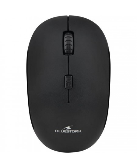 Pack Clavier Souris - BLUESTORK - PACK OFFICE WIRELESS - Sans Fil - Azerty - Compatible Windows - Noir