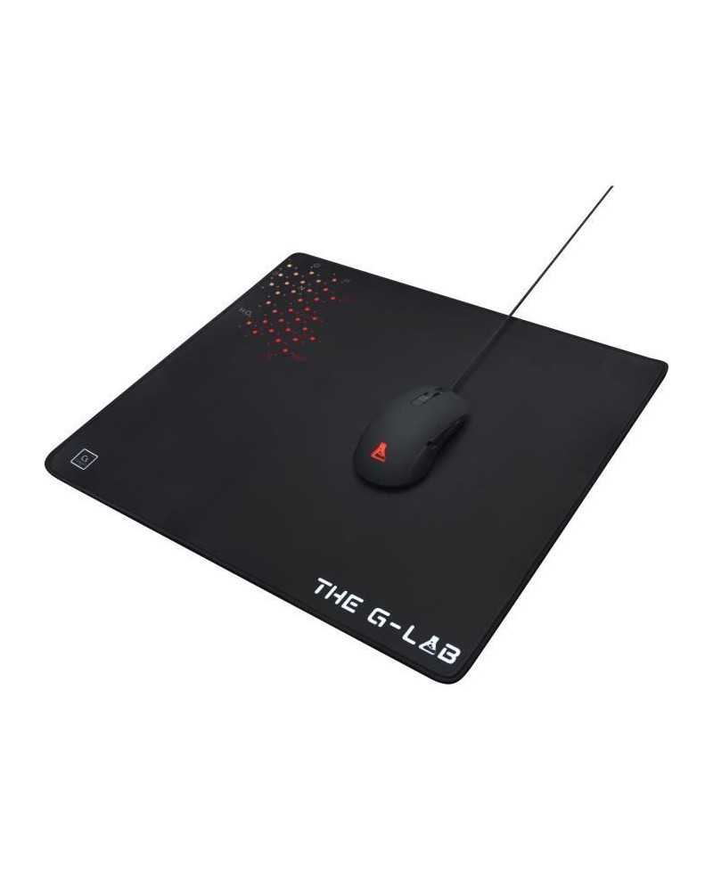 Tapis de Souris - XL - The G-Lab - PAD CAESIUM - 450x400x4mm - Noir