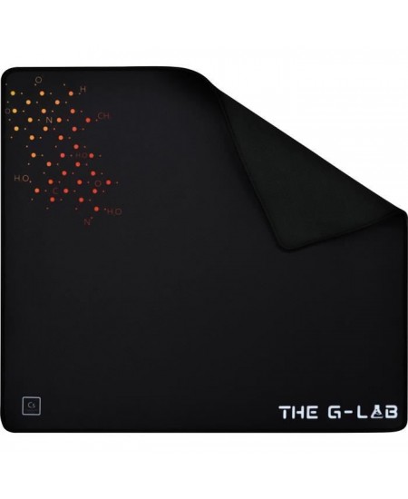 Tapis de Souris - XL - The G-Lab - PAD CAESIUM - 450x400x4mm - Noir