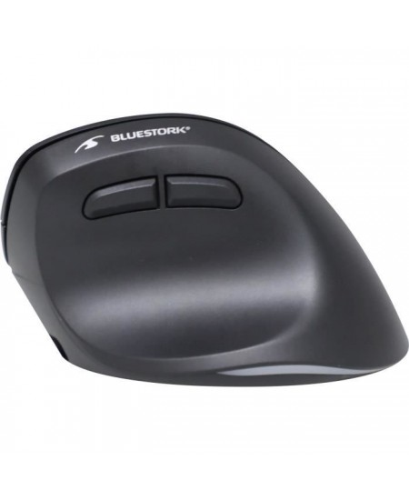 Souris Ergonomique Sans Fil - BLUESTORK - ERGO LUMI - PC/MAC - Noir