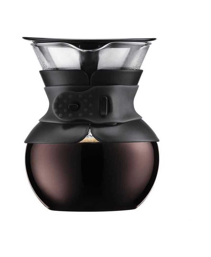 POUR OVER - Cafetiere BODUM , filtre permanent maille inox, 0.5 l, 4 tasses