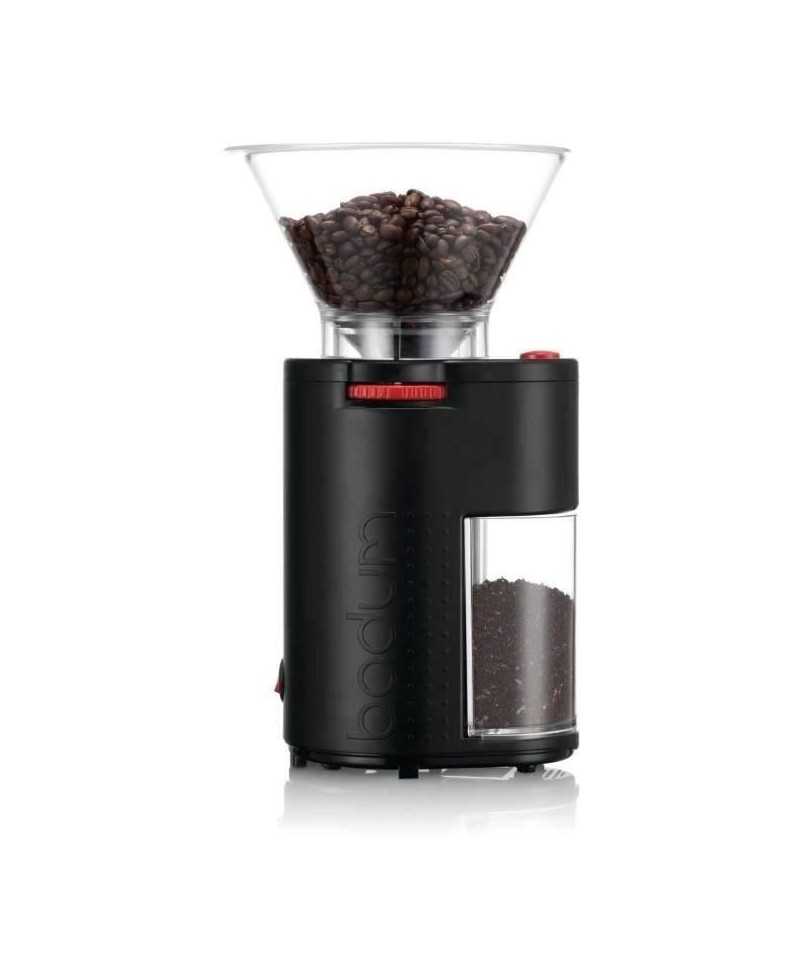 BODUM - BISTRO Broyeur a café électrique, meule inox, 160 W