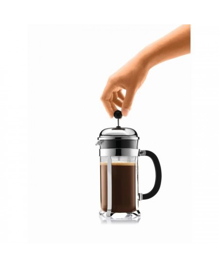 CHAMBORD - Cafetiere a piston BODUM , 12 tasses, 1.5 l, acier inox