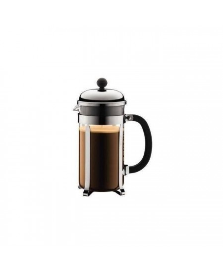 CHAMBORD - Cafetiere a piston BODUM , 8 tasses, 1.0 l, acier inox