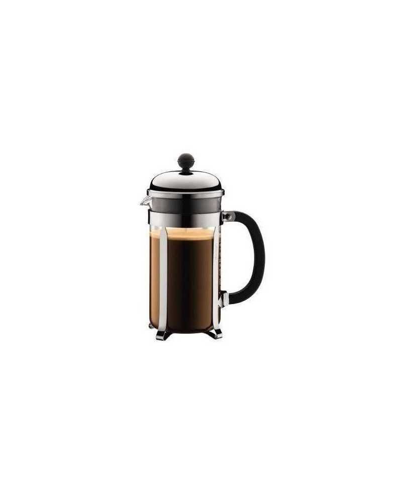 CHAMBORD - Cafetiere a piston BODUM , 8 tasses, 1.0 l, acier inox