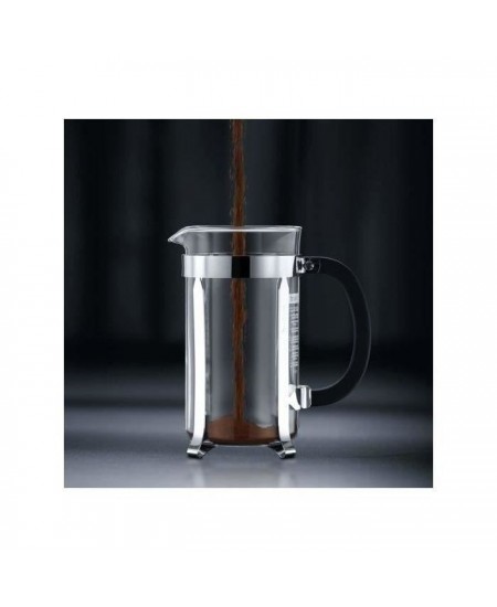 CHAMBORD - Cafetiere a piston BODUM , 8 tasses, 1.0 l, acier inox