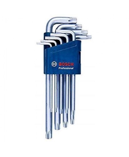 Set de 9 clés mâles pour vis Torx