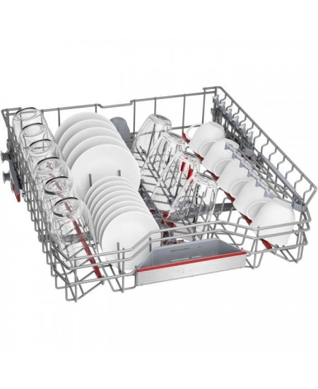 Lave-vaisselle tout intégrable BOSCH SMV6EDX00E SER6 - 13 couverts - Induction - 42dB - Classe B - Blanc