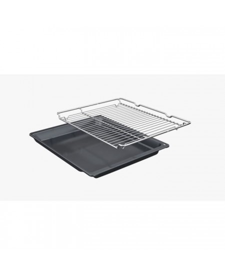 Four combiné micro-ondes Encastrable Softclose - BOSCH SER8 CMG7241B1 Noir - Vol four 45l - 16 modes cuissons - 455 x 594 x 548