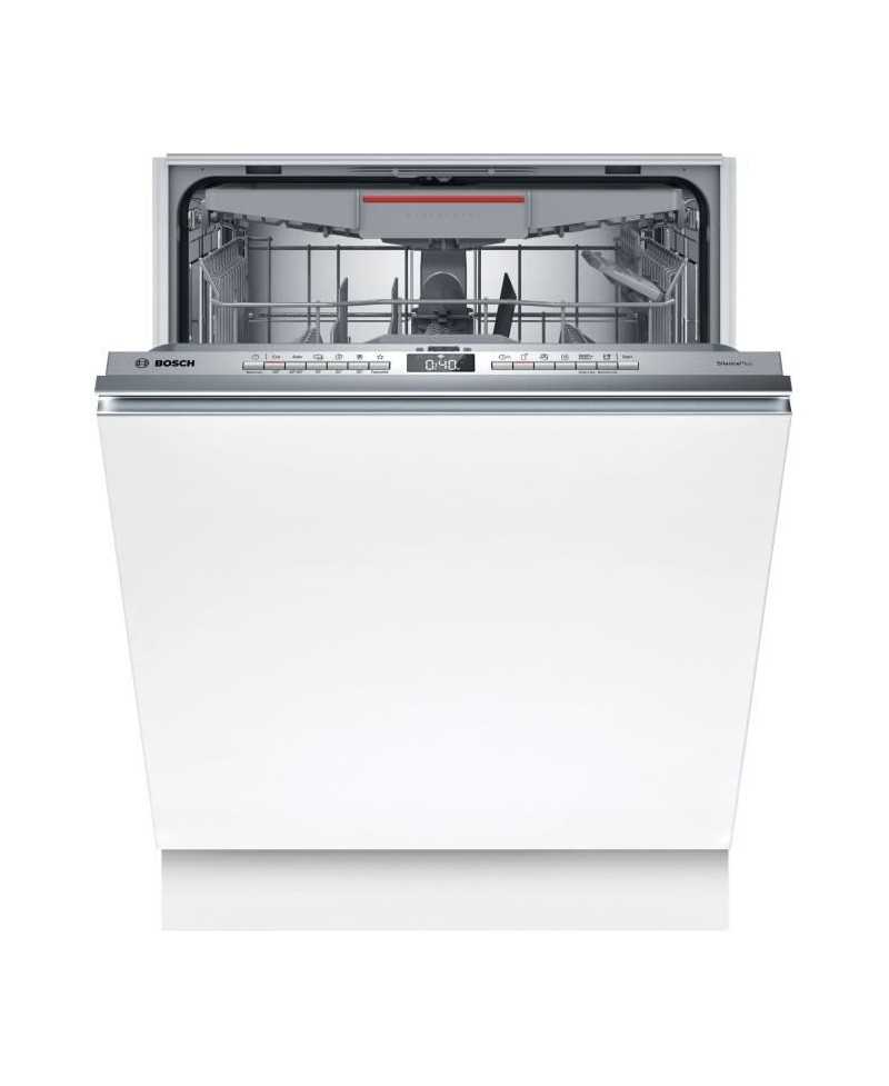 Lave-vaisselle tout intégrable BOSCH SMH4ECX10E SER4 - 14 couverts - Induction - L60cm - 42dB - Classe C - Blanc