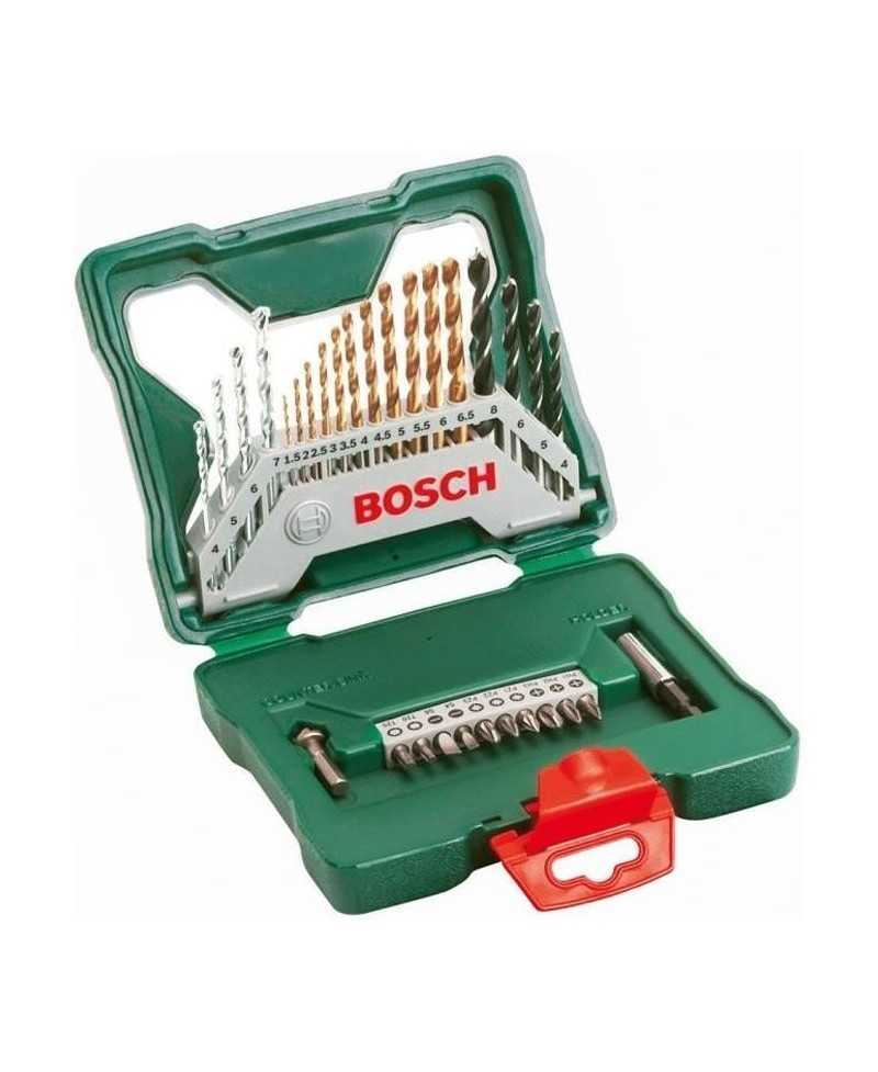 Coffret d'accessoires pour le perçage et le vissage X-Line (30 pcs) - BOSCH