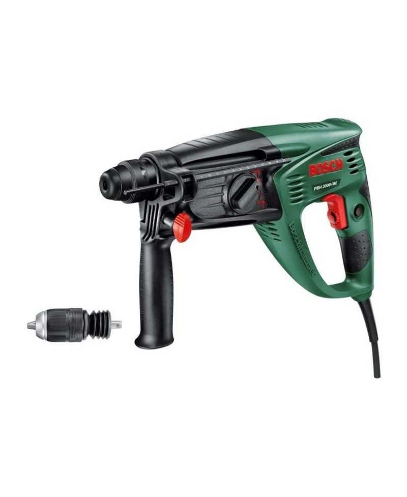 Perforateur BOSCH PBH 3000 FRE - SDS Plus - 750W - 3 joules - Vert