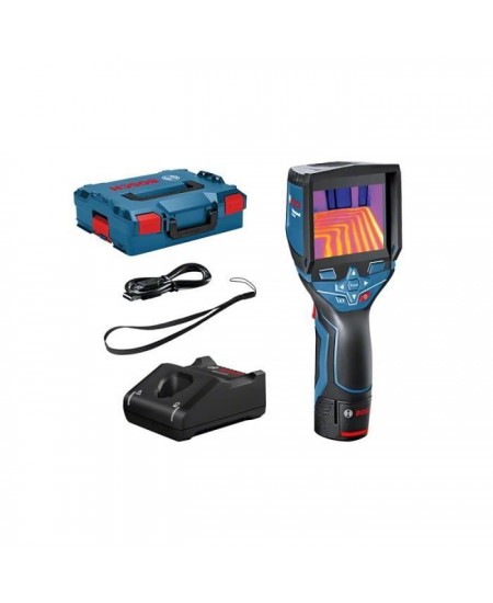 Camera thermique 12V GTC 400 C Professional + batterie 2Ah + chargeur en coffret L-BOXX - BOSCH - 0601083101