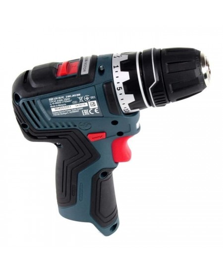 Perceuse-visseuse Bosch Professional GSR 12V-35 FC Flexiclick sans batterie avec 4 adaptateurs FlexiClick + L-BOXX - 06019H3003