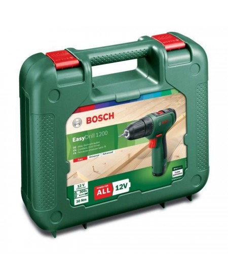 Perceuse-visseuse sans-fil Bosch - EasyDrill 1200 (Livrée avec 1 batterie 18V-1,5Ah + chargeur)