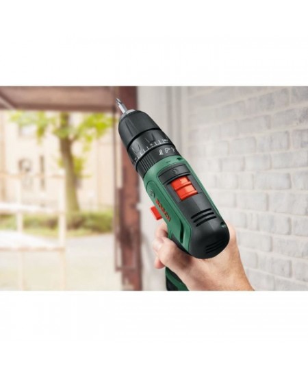 Perceuse a percussion Bosch - EasyImpact 1200 (2 batteries 12V, 1 chargeur, 1 embout de vissage double) - PowerForAll