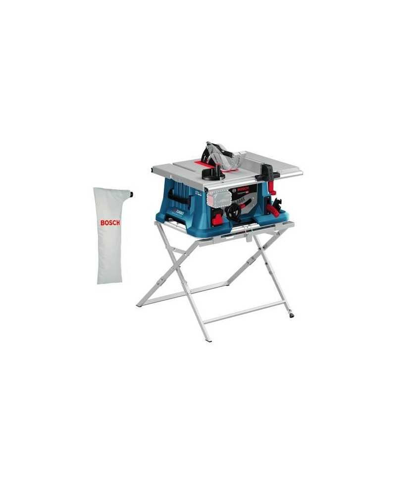 Scie sur table Bosch Professional filaire GTS 18V-126 BITURBO+GTA 56 (4500 t/min),accessoires,sans batterie ni chargeur- 0601B44