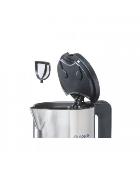 Bouilloire électrique BOSCH TWK8611P Styline - Blanc - 1.5L - 2400W - 4 niveaux de température