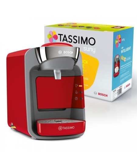 Machine a café multi-boissons BOSCH Tassimo Suny TAS32 - Rouge coquelicot