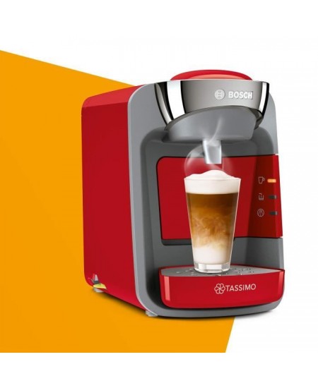 Machine a café multi-boissons BOSCH Tassimo Suny TAS32 - Rouge coquelicot