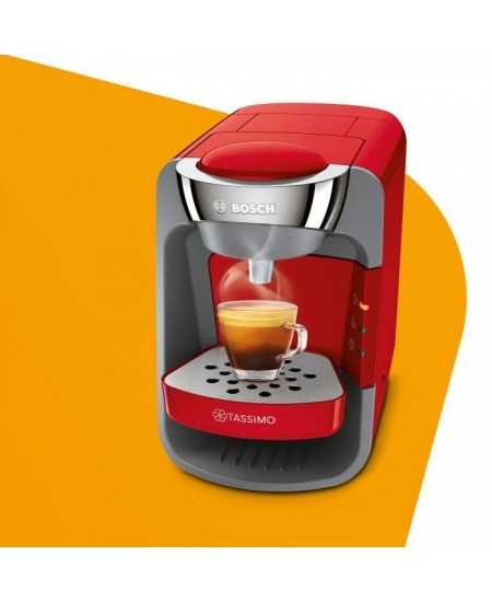 Machine a café multi-boissons BOSCH Tassimo Suny TAS32 - Rouge coquelicot