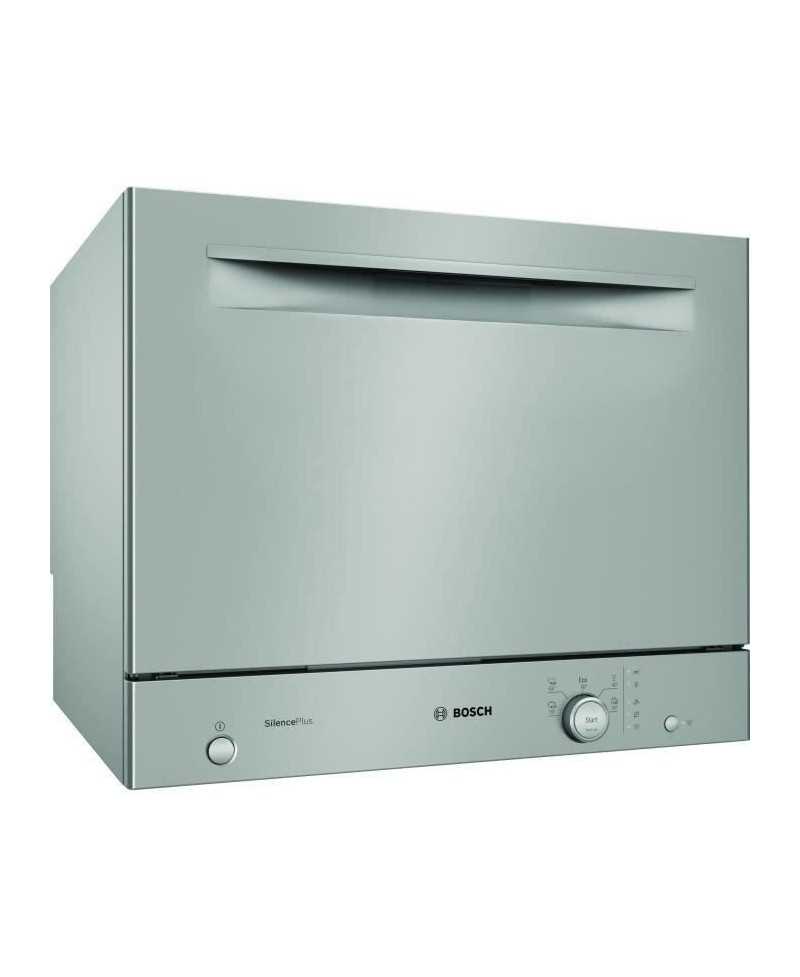 Lave-vaisselle compact pose libre BOSH SKS51E38EU SER2 - 6 couverts - Induction - L55cm - 49dB - Inox