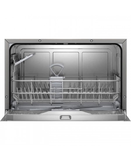 Lave-vaisselle compact pose libre BOSH SKS51E38EU SER2 - 6 couverts - Induction - L55cm - 49dB - Inox