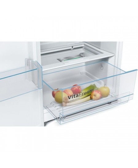 Réfrigérateur pose-libre - BOSCH KSV33VWEP SER4 - 1 porte - 324 L - Blanc - Froid ventilé - Classe énergie E